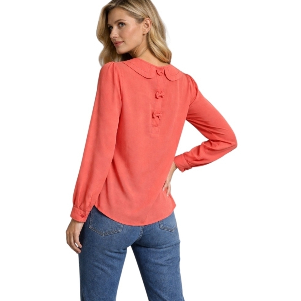 FARM Rio Coral Blouse - Picture 4 of 10